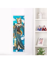 Genshin Impact Hina Life-Size Fabric Wall Scroll