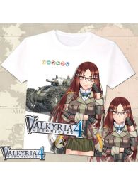 Valkyria Chronicles 4 Riley Miller T-Shirt White Tee