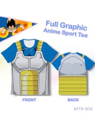 DragonBall Double-sided Full Graphic T-shirt