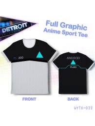 Detroit: Become Human Double-sided Full Graphic T-shirt