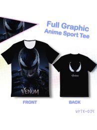 Marvel Spider-Man Venom Double-sided Full Graphic T-shirt